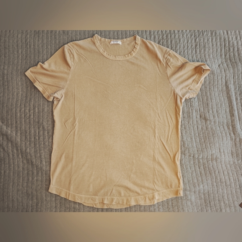 Buck Mason Pima Curved Hem Tee